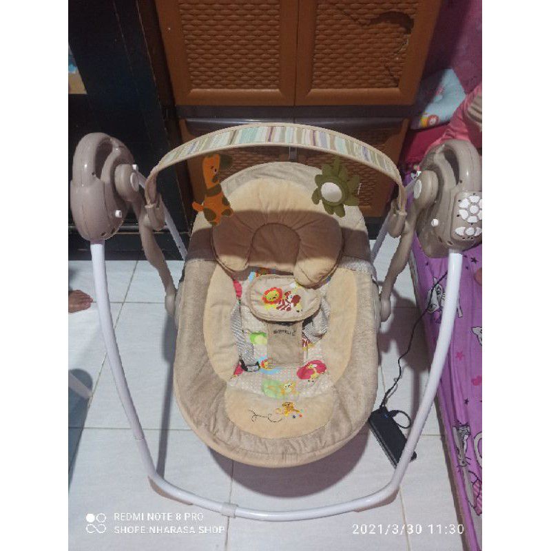 bouncer swing Babyelle | bouncer bayi | ayunan bayi | ayunan baby