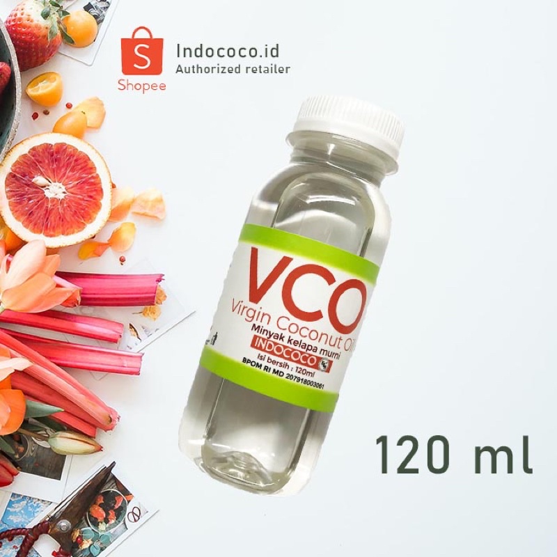 

Vco Indococo 120ml | BPOM & HALAL✅