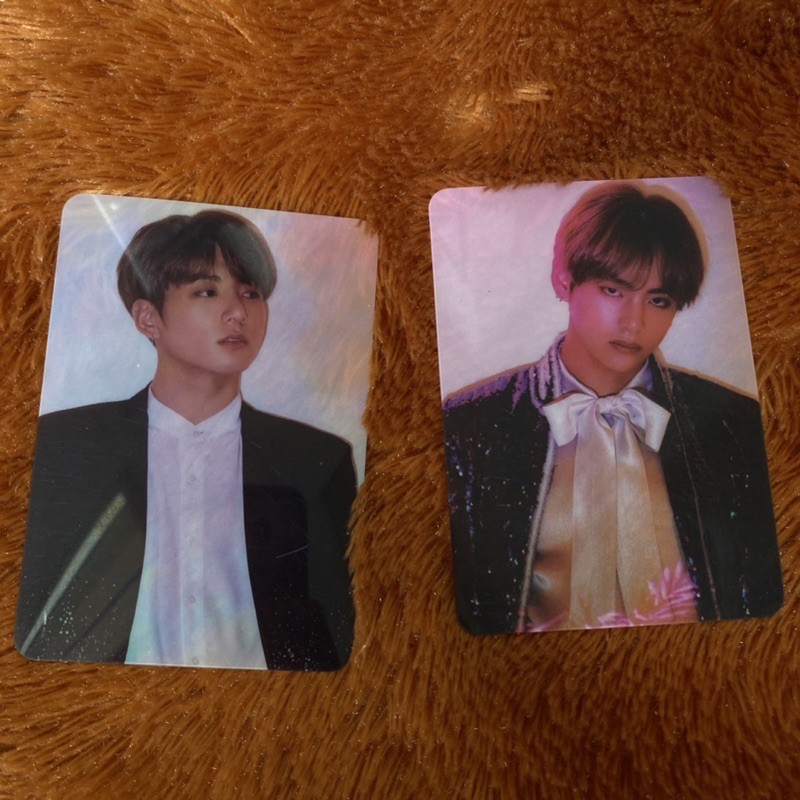 PC BTS Wings Essay Book Photocard jungkook taehyung