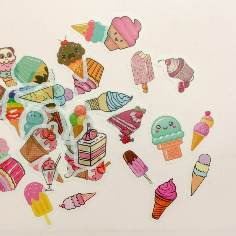 

Dessert Washi Sticker Stiker Laptop Helm