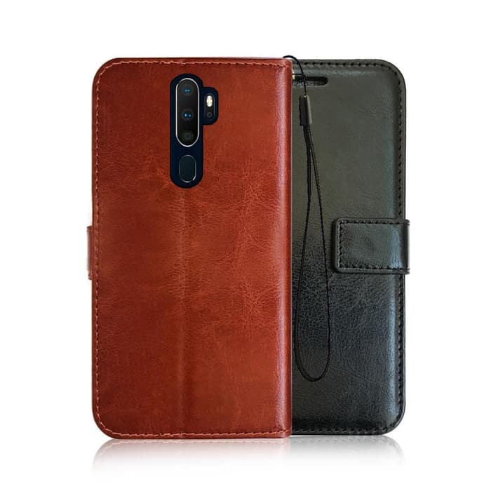 OPPO A9 2020 Flip Wallet Leather Case  Premium