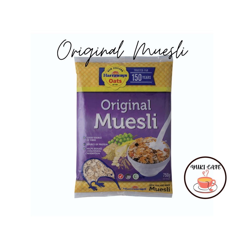 

NEW ZEALAND MUESLI - HARRAWAYS ORIGINAL MUESLI / TROPICAL FRUIT MUESLI