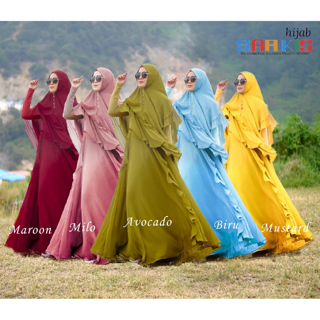 Lubna Series Syari by Sarkis Hijab