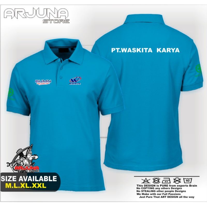 KAOS POLOSHIRT BUMN PT WASKITA KARYA V2 TERBARU