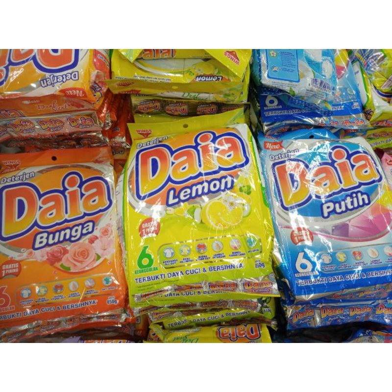 Daia Deterjen Bubuk 850g