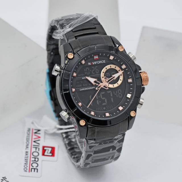 JAM TANGAN PRIA NAVI FORCE NF-9163 ORIGINAL GARANSI 1 TAHUN