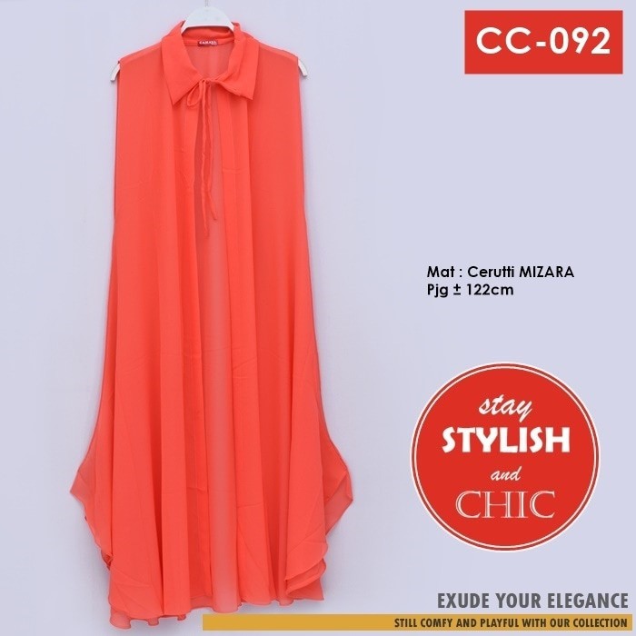 Unik Outer Hijab / Cardigan Ceruti / Long Vest Outer Ceruti Limited