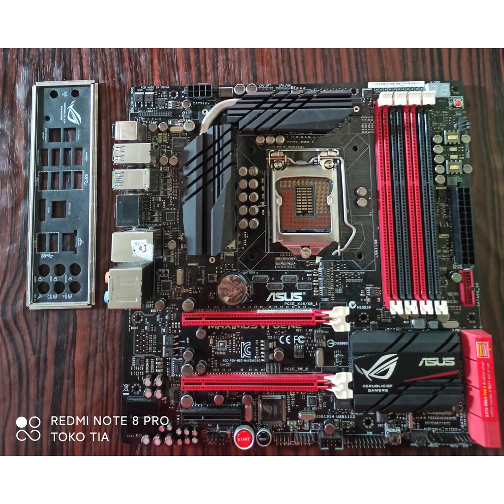 Asus Maximus VI Gene soket 1150