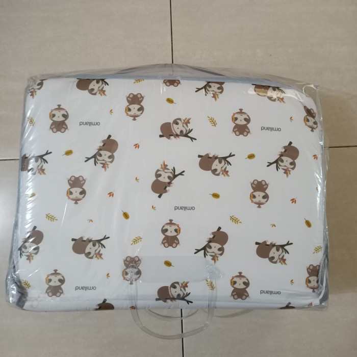 Kasur Oval Bayi Lipat + Kelambu Omiland SLOTH Series OB 2115