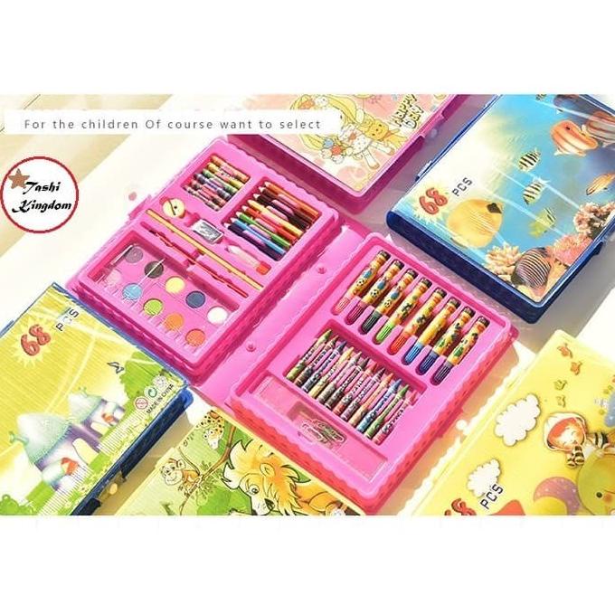 

68 Pensil warna,set Crayon Set,spidol warna set Alat lukis, termurah