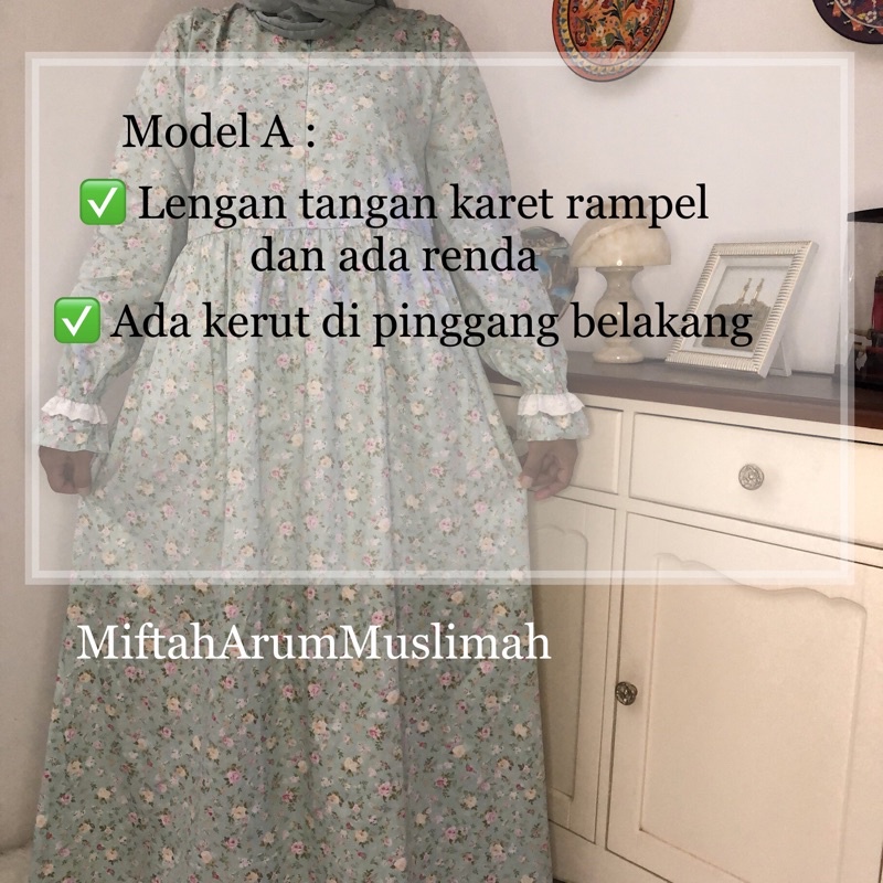 Gamis katun jepang