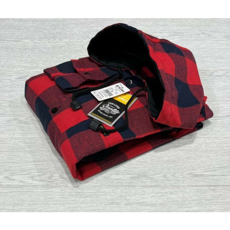 Kemeja flanel Hoodie Cowok Cewek Motif Terbaru
