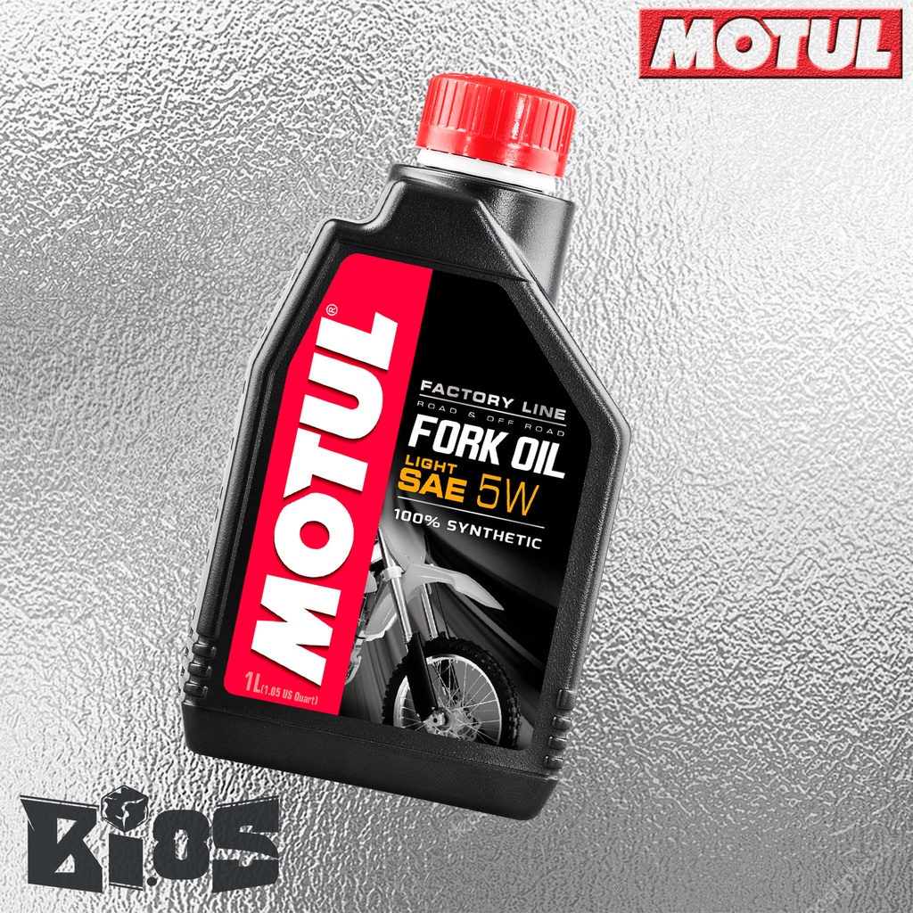 MOTUL FORK OIL LIGHT 5W/MEDIUM 10W - 1L OLI SHOCK OHLINS 100% ORIGINAL