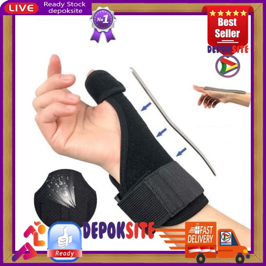 Thumb Splint Wrist Band De Quervain Support Finger Thumb Support  Protector Jempol Tangan