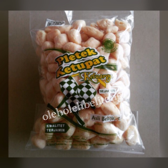 

Kerupuk getas ketupat bangka belitung sedang. halal. Kerupuk ikan bangka belitung. Oleh-oleh legendaris. Kerupuk getas udang. kerupuk cumi. keripik. makanan ringan. krupuk renyah. tanpa pengawet. cemilan keluarga. cemilan anak. cemilan enak