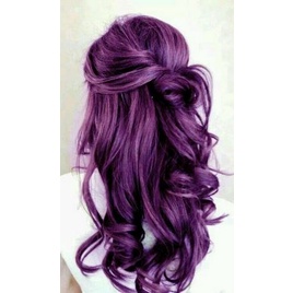 COLOR ME LILAC VIOLET hair color cream cat pewarna rambut