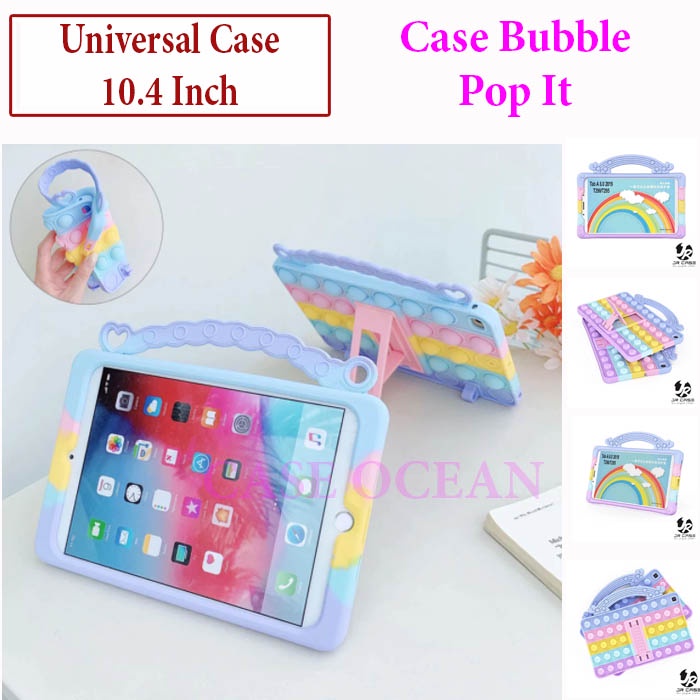 Huawei Matepad 10.4 R 10.4 Softcase Soft Case Casing Anak Kids Handle Jinjing Bubble POP IT Cover