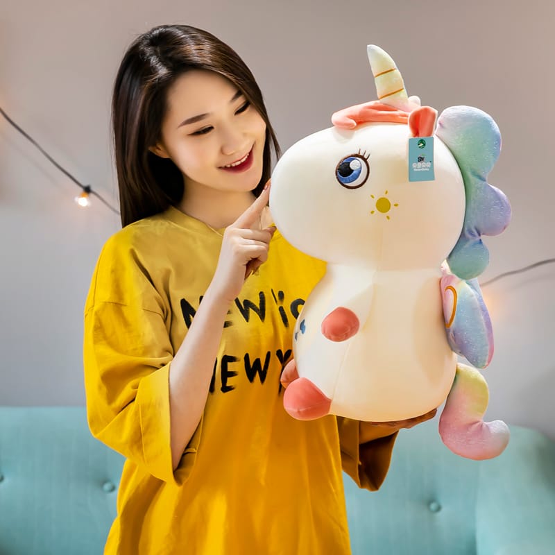 Boneka Unicorn Gendut  unicorn doll plush