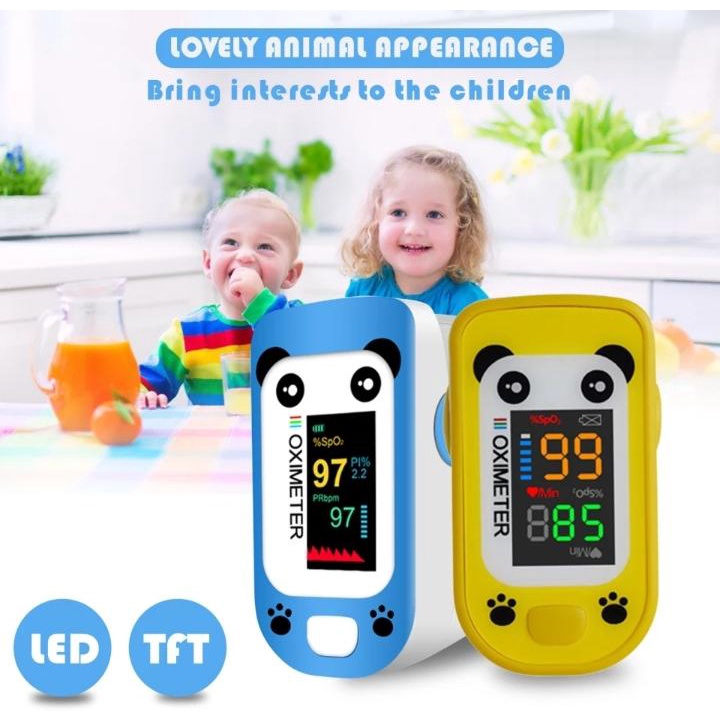 FINGERTIP ANAK A3 L87 PULSE OXIMETER ANAK BAYI A3 L88 OXYMETER SpO2 SATURATION LAYAR LED ALAT UKUR KADAR OKSIGEN  JANTUNG