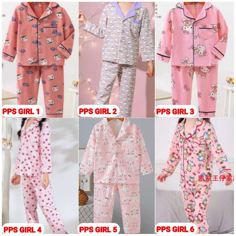 SETELAN BAJU ANAK PIYAMA ANAK IMPORT SPESIAL BAHAN LEMBUT DAN STRECHT