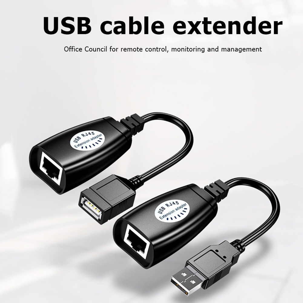 USB Extender 50 Meter (By Cabel Lan RJ45 Cat 5e/6e)