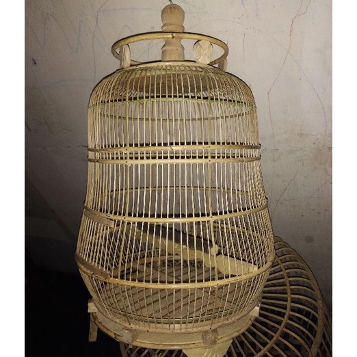 kandang perkutut polos model botol