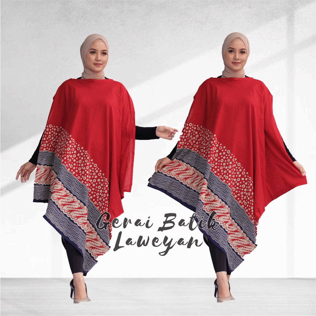 Kaftan Batik Asimetris kaftan batik Paris batik solo