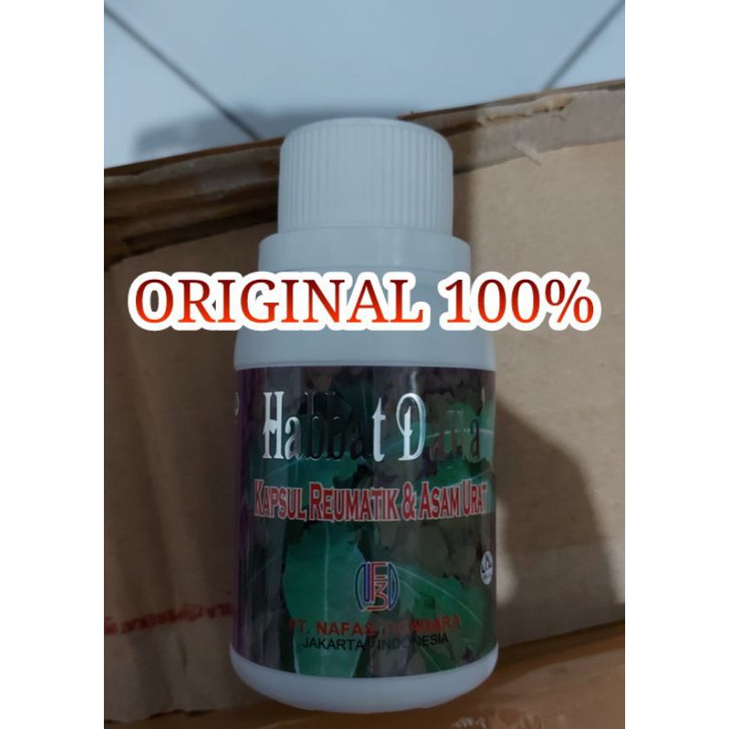 

ORIGINAL • Habbat Dawa Herbal Asam Urat Rematik