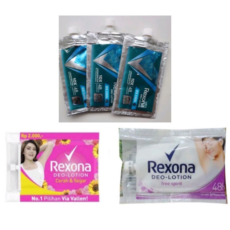 Rexona Deo Sachet | Rexona Saset  |Rexona Men | Rexona Woman