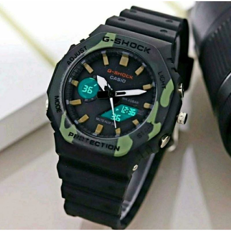 Jam Tangan GA2100 Jam Tangan Anti Air Jam Dualtime