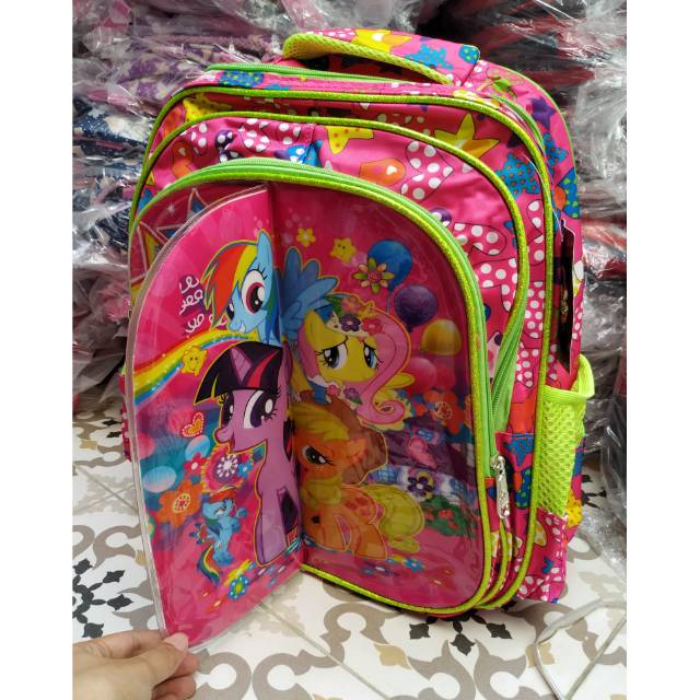 TAS ANAK CEWE IMPORT 3 KARAKTER