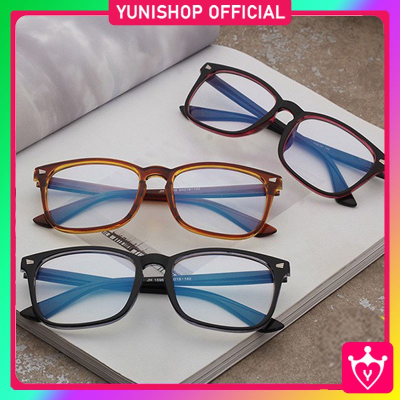 Kacamata Anti UV Radiasi Fashion Optik Sunglasses Wanita Frame Pria Kekinian Korea Murah / TV-59