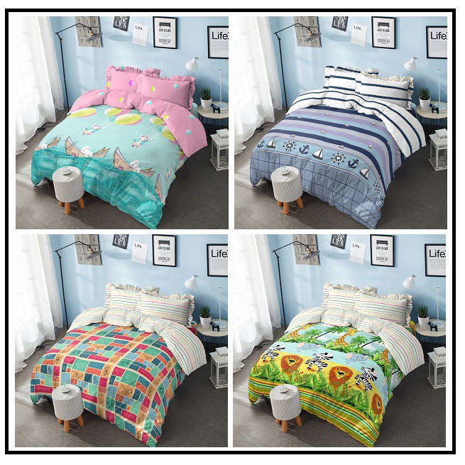 Kintakun D'Luxe Bed Cover Set Winter Kids Edition Uk. 180x200