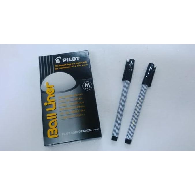 

Ballpoint Pilot Balliner (warna Hitam/Biru) (per Lusin)