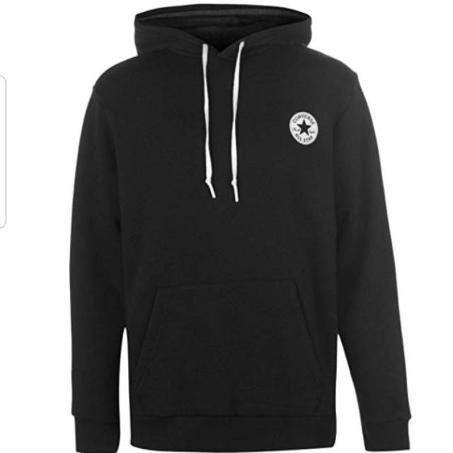 Hoodie converse all star chuck taylor black/ hitam original