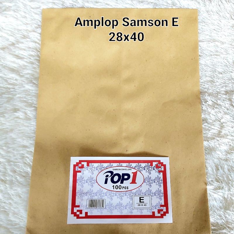 

Amplop Coklat Samson E/Casing E 28cmx40cm