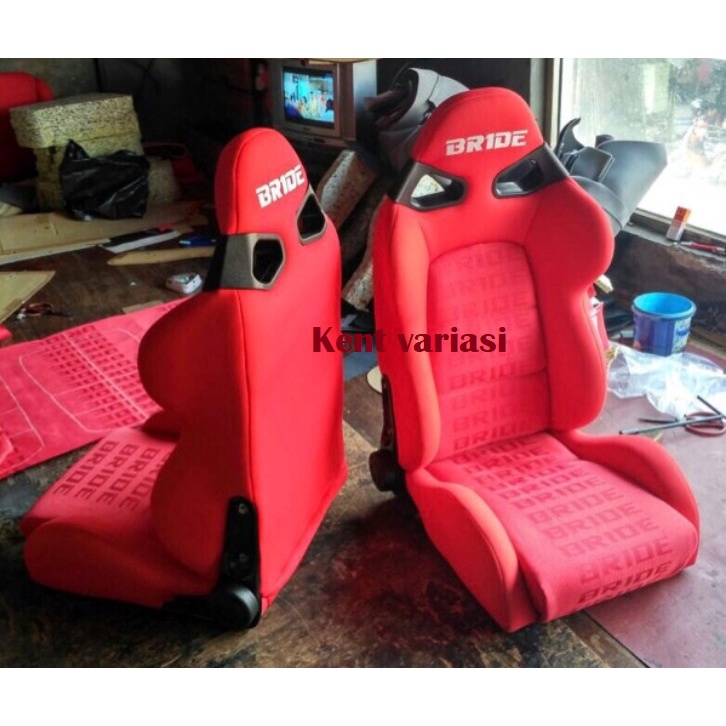 Jok Mobil Racing CUGA Red Universal