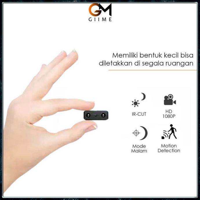 Giime.Id- Kamera Micro XD 1080HD SPY CAM Mini CCTV WIFI Original
