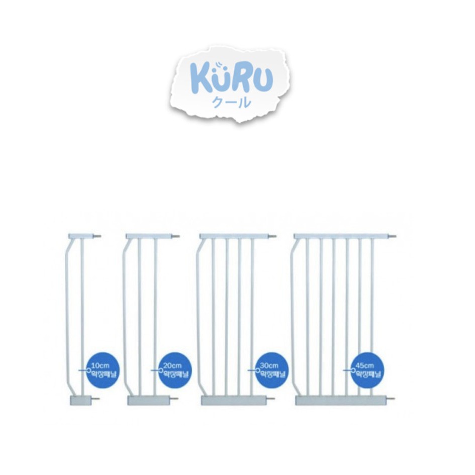 KURU Baby Gate EXTENSION Pagar Pembatas Pintu Bayi 10cm 20cm 30cm 45cm