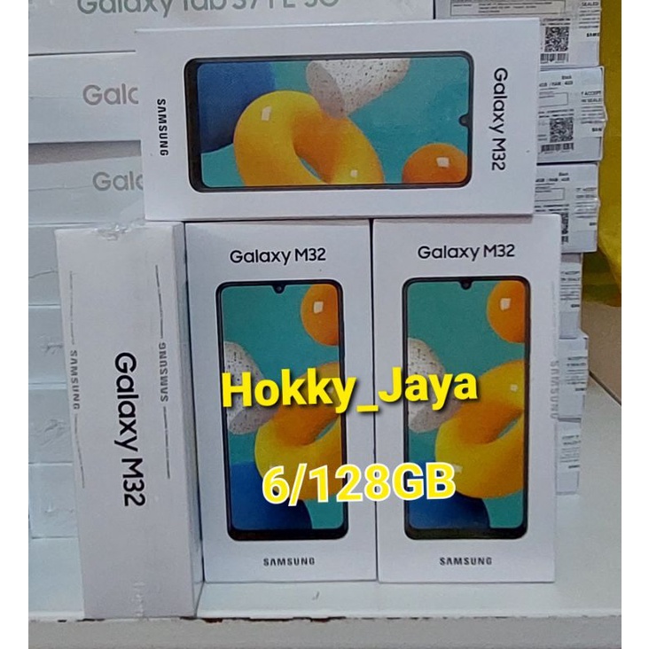 Samsung Galaxy M32 [6/128 & 8/128GB] & M33 5G [8/128GB], M31 Garansi Resmi Sein-M32 6/128GB PUTIH