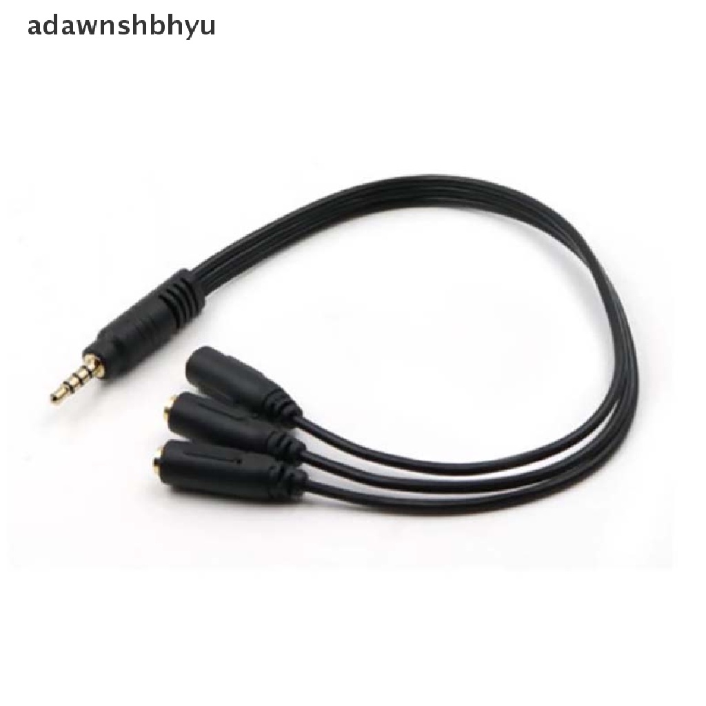 Adawnshbhyu Aux Multi Headphone Earphone Audio Splitter Adapter 3.5mm Jack HUB Spliter Kabel