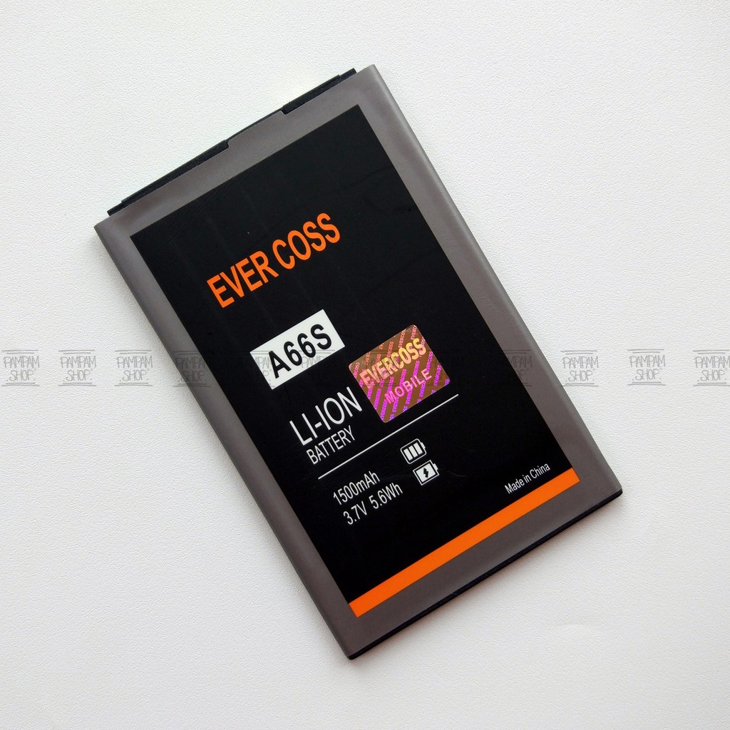 Baterai Evercoss A66S Elevate Z Double Power Original OEM Batre Batrai Cross Evercross HP