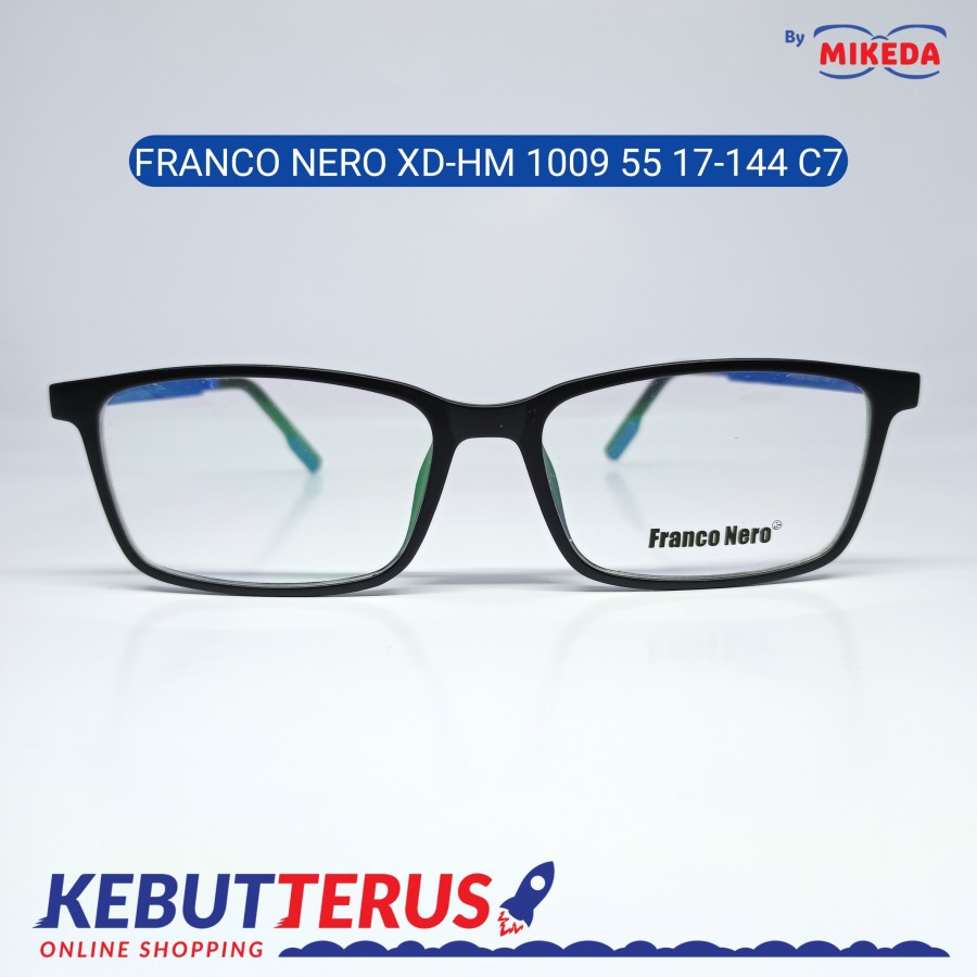 Mikeda - Frame Kacamata Franco Nero Xd-Hm 1009 C7 + Lensa ( Minus / Cylinder )