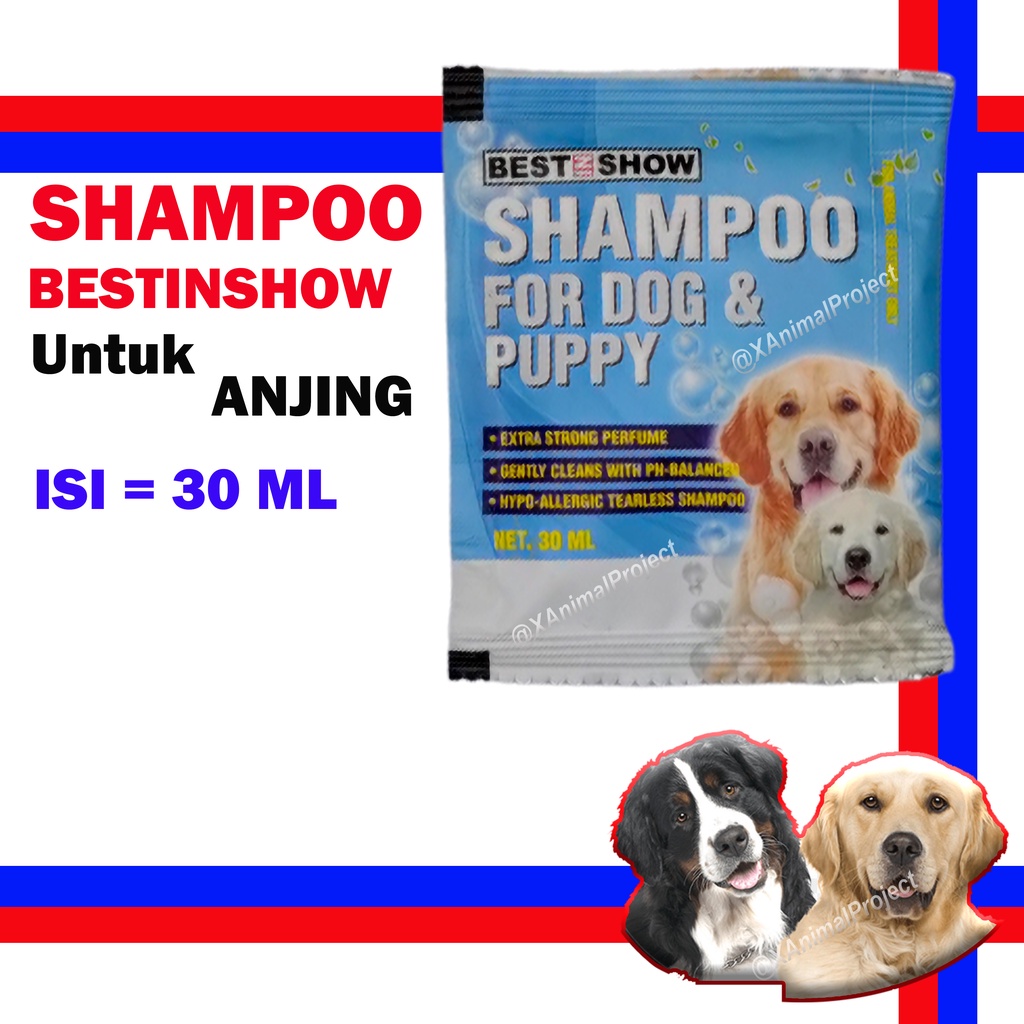 Shampoo Anjing Dog Puppies Bestinshow Shampoo 30ml Best In Show