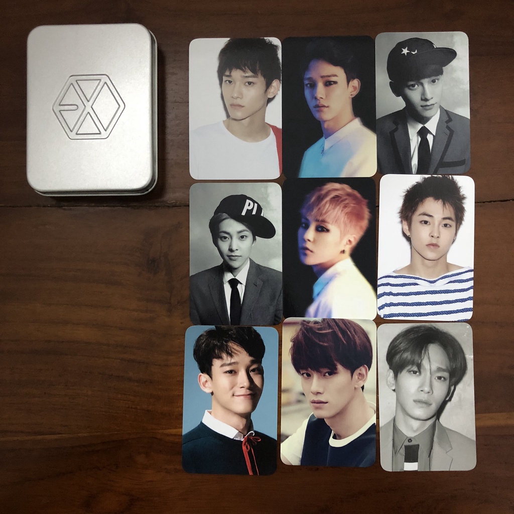 READY STOCK SHARING EXO REPACKAGE PHOTOCARD 10th ANNIVERSARY MD
