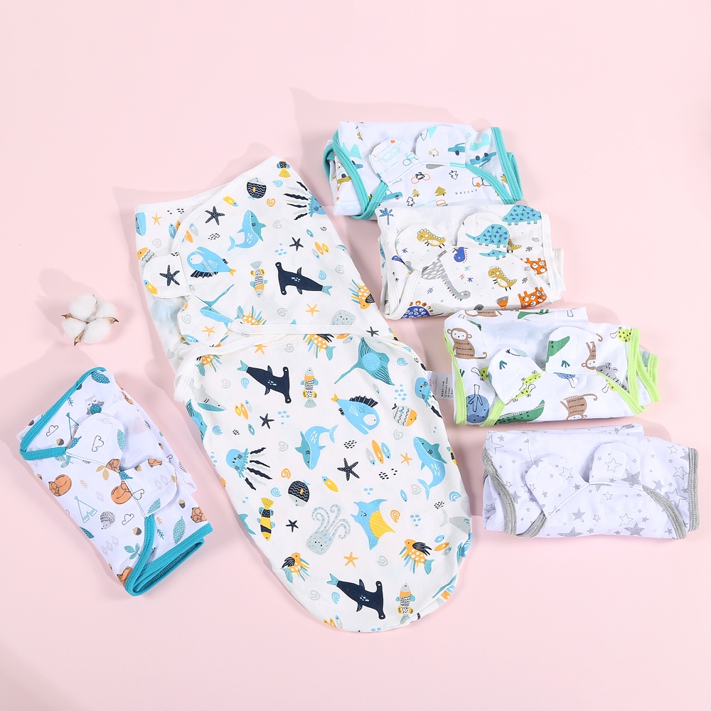 cod bisa pilih motif swaddleme bedong bayi instan bedong bayi jumbo motif lucu babygirl babyboy