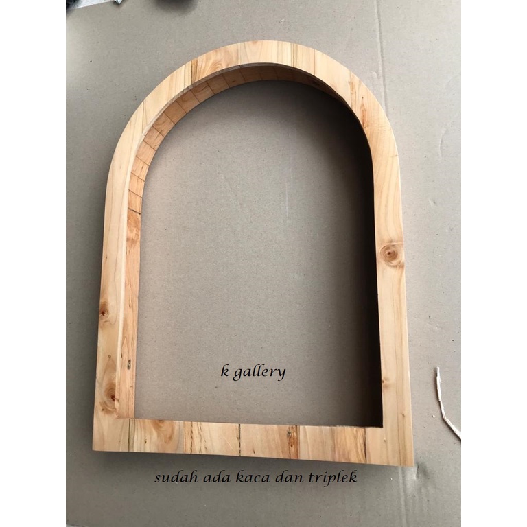 BINGKAI MAHAR DOME /OVAL KAYU
