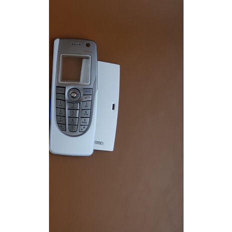 casing nokia 9300 9300 white list silver logo nokia