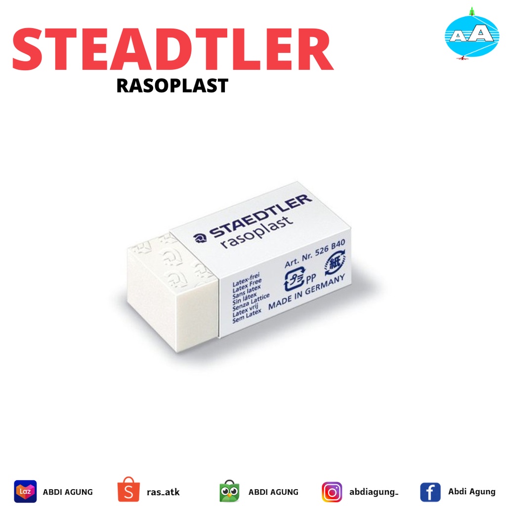 

Stip/Penghapus Steadler Rasoplast / 2pcs