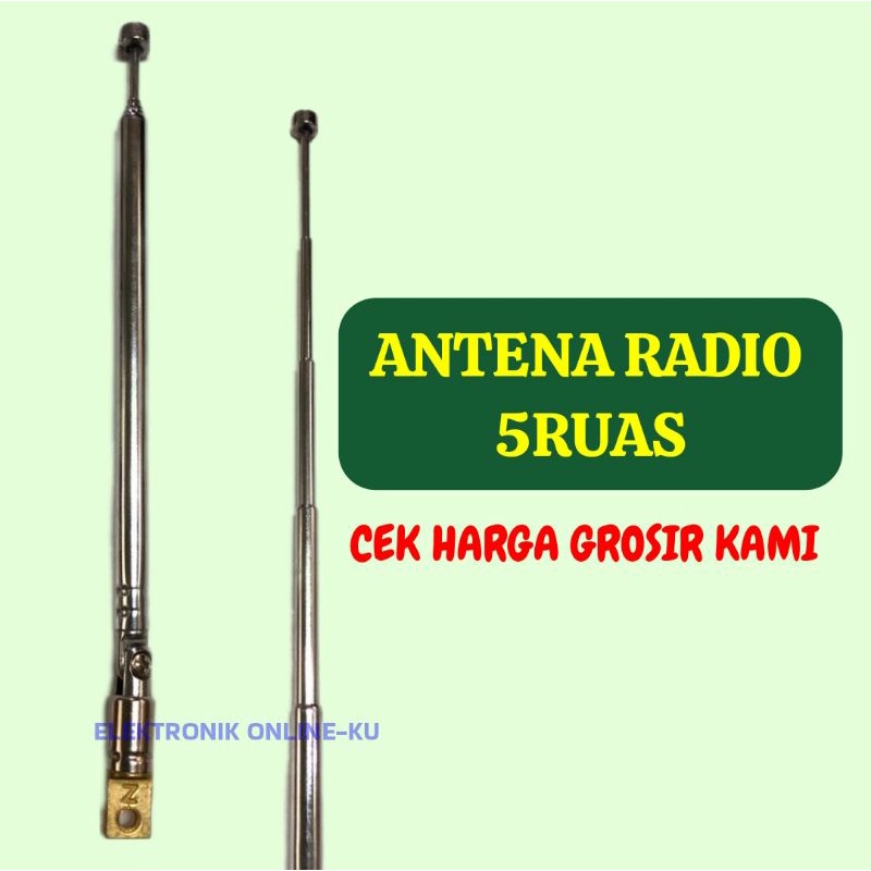 ANTENA RADIO TARIK 5 RUAS